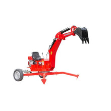 Mini escavadeira rebocavel eg 36153
